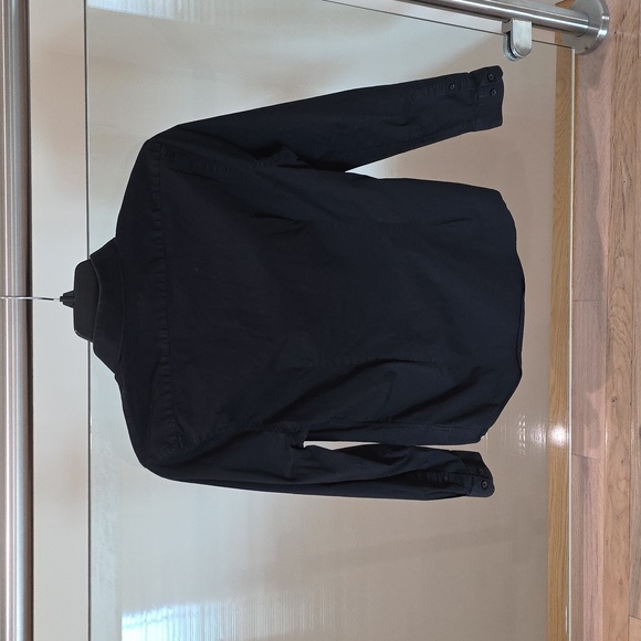 Express Black Casual Button Down Shirt - Picture 3 of 6